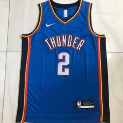 Okc Nba Shai Gilgeous-Alexander Thunder Jersey