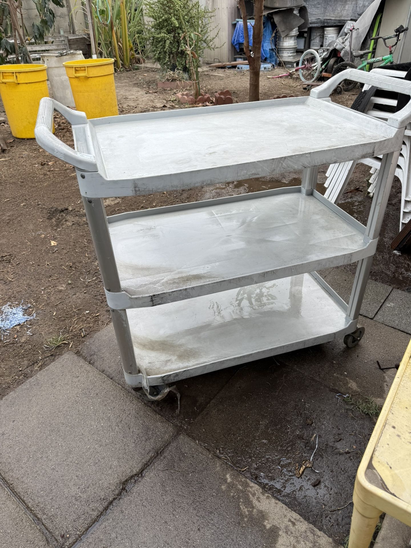 Three Layer Food Cart