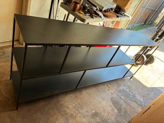 AllModern / Wayfair Level 70" Metal TV Stand / Console Table)