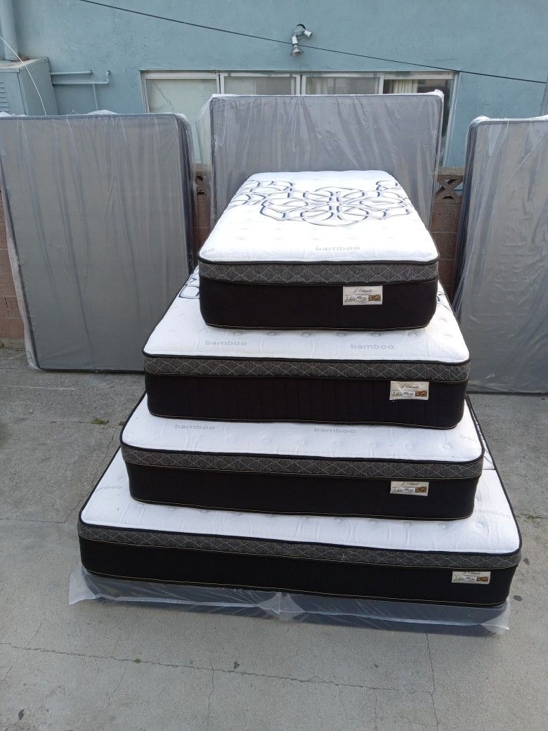 Queen Size Mattress Pillow Top 12