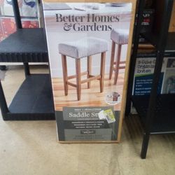 Better Homes & Gardens Saddle Stool