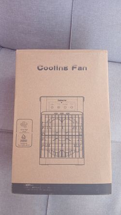 Cooling Fan with Spraying Humidification