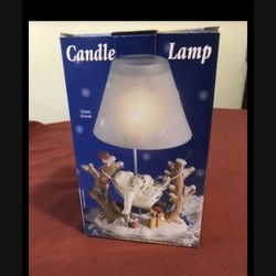 New Christmas Polar Bear Candle Decoration