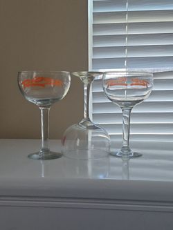 3 40Oz Margarita Glasses