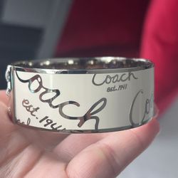 White Coach Bracelet 