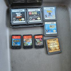 Nintendo Switch And Ds Games 