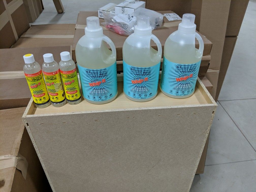 Whip It Laundry Detergent And Stain Remiver