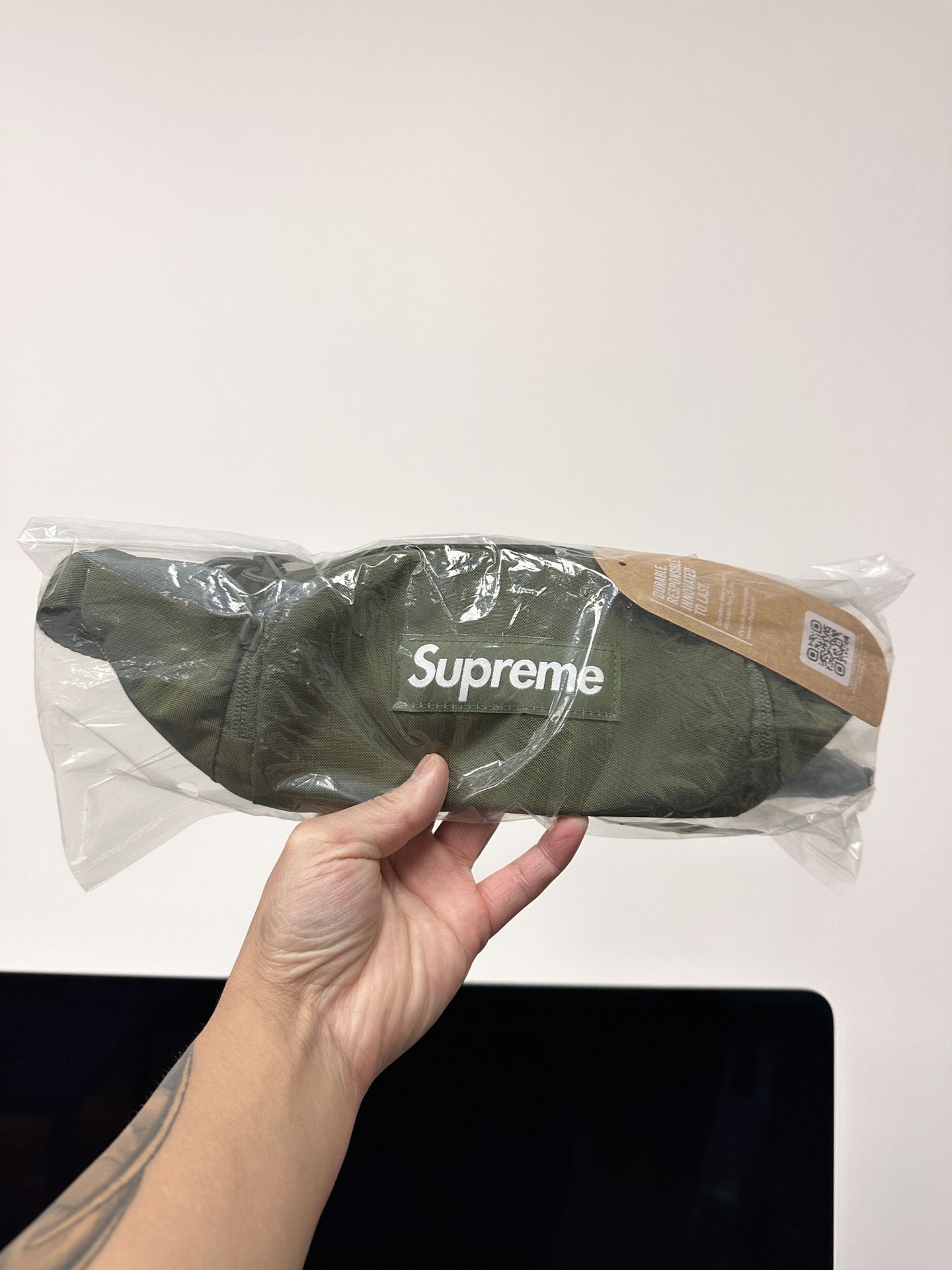 Supreme Fanny Pack Olive Green Brand New