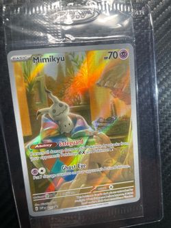 Pokemon Cards Mimikyu Sealed S&V Promo