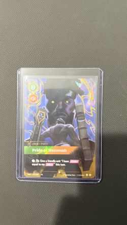 Riftbound Radiance Pride of Nazumah K’Sante 172/167 Alt Art