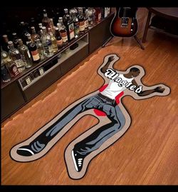 GRAND THEFT AUTO IV GTA 6 WASTED character AREA RUG (19.69”X31.5”) 💯% BRAND NEW & SEALED! 🥶