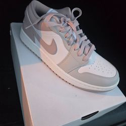 Jordan 1 low particle rose