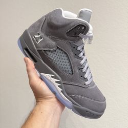 Jordan 5 Wolf Grey Size 10