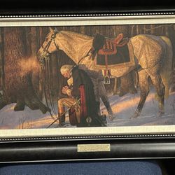 The Prayer at Valley Forge Arnold Feiberg 18 X 27