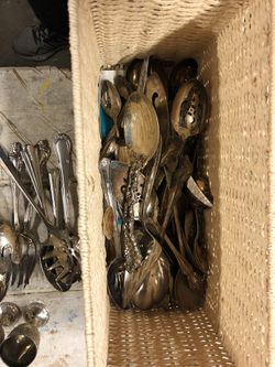Over 20pcs table silverware