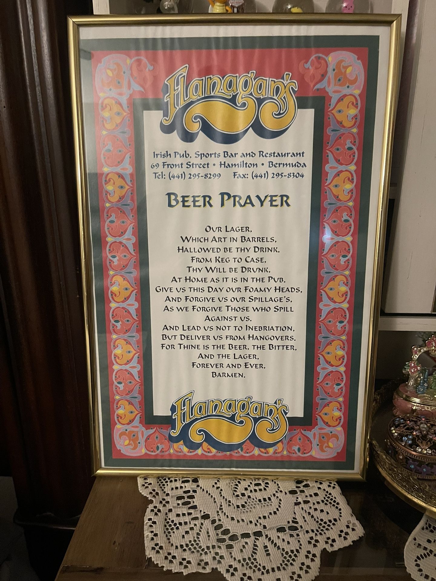 Beer Prayer Sign