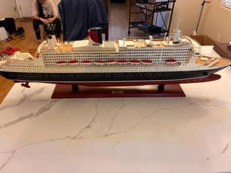 Handcrafted Wooden Ship