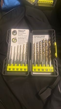 Titanium Drill Bit Set