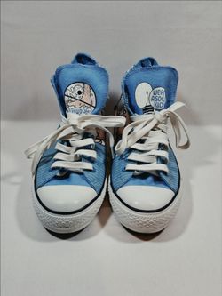 UNDFTD x Converse Chuck Taylor All Star High Top Light Blue/White "No Raw Dogs"