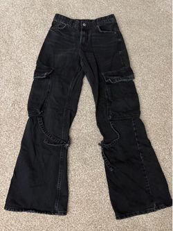 Zara black jeans size 2