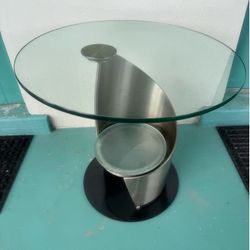 Modern glass table