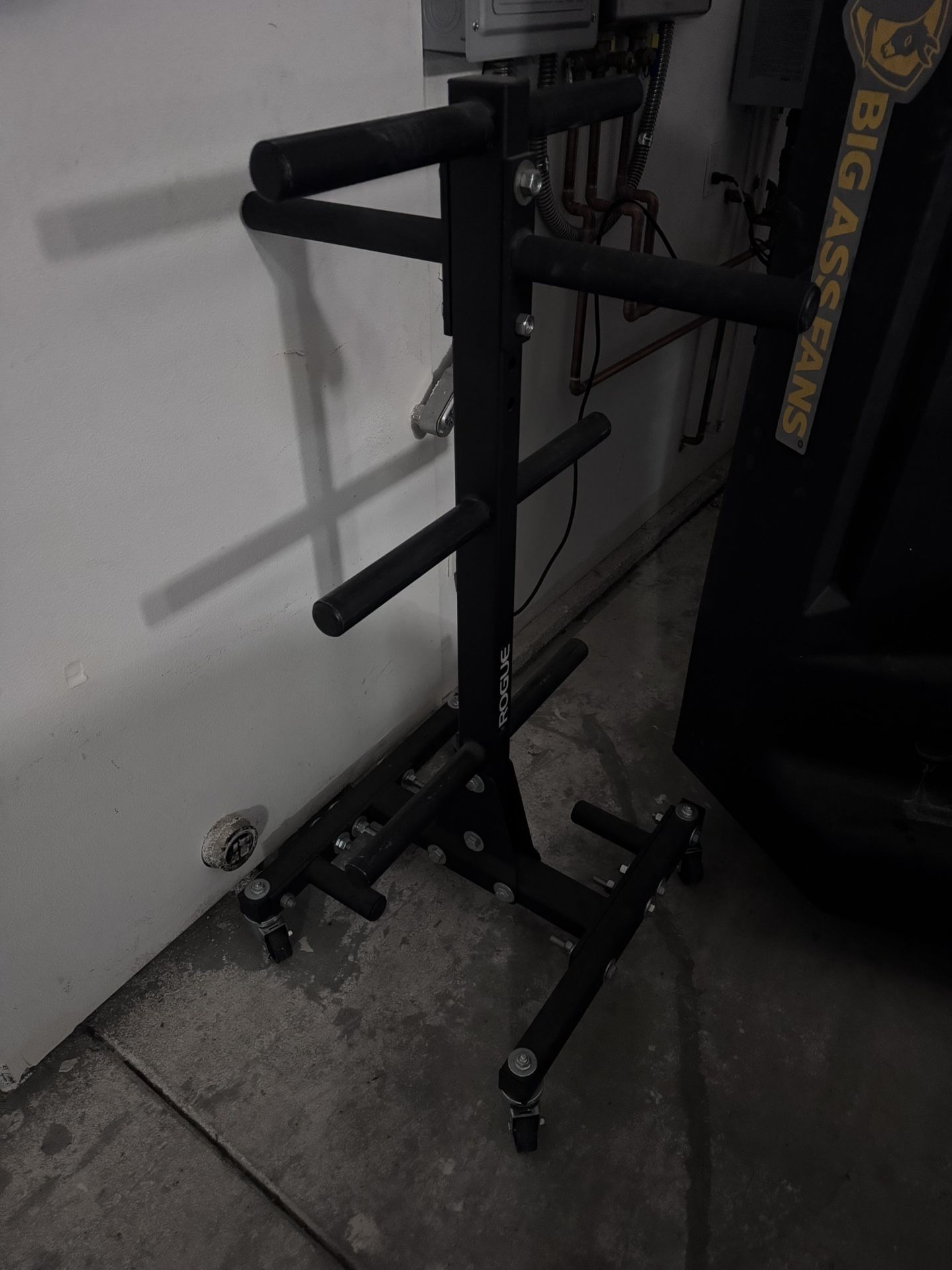 Rogue Fitness Weight Tree Storage With Casters