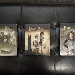 Lord Of The Rings Blu-Ray Steelbooks