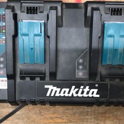 Makita DC18RD 18V LXT Dual Port Rapid Optimum Charger - Tested & Working