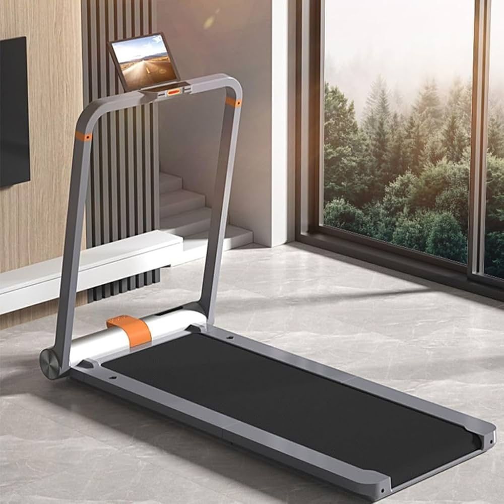 Treadmills Home Folding Treadmill with LED for Walking and Running, Indoor Foldable Silent Family Flat Walker