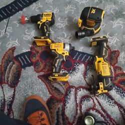 Dewalt Four Ser Of Tools Brand New