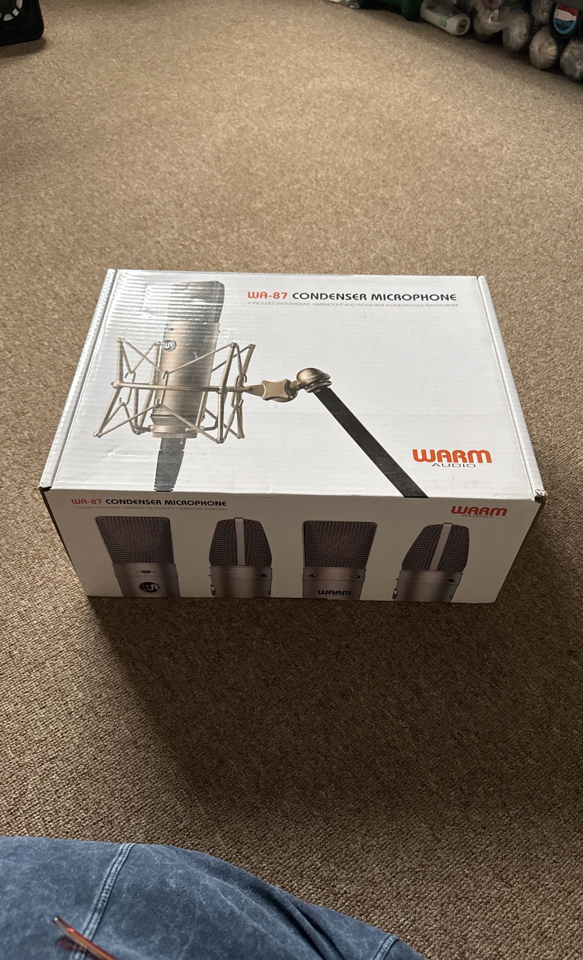 WARM WA-87 Microphone Like New