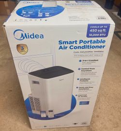New Midea 10,000 BTU Portable Air Conditioner