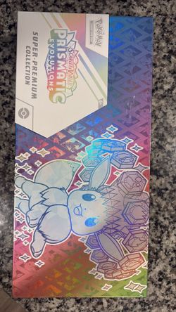 Pokémon Prismatic Evolutions Super-Premium Collection Box