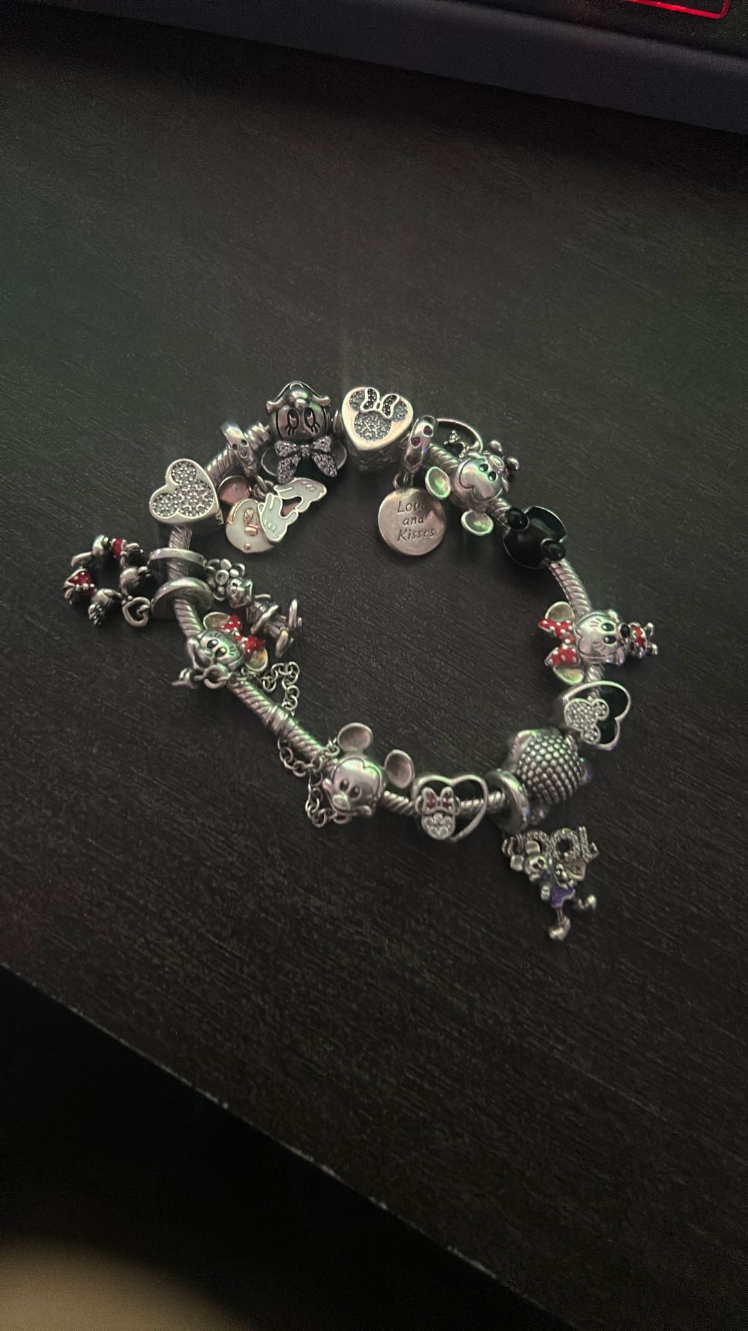Authentic Pandora Disney Charm Bracelet