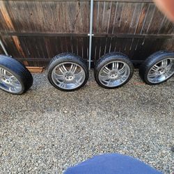 24 Inch Chrome RIMS 