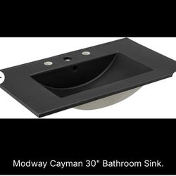 New Modway Cayman 30” Bathroom Sink