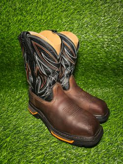 ARIAT MEN'S WATERPROOF COMPOSITE TOE WORK BOOT 8.5EE