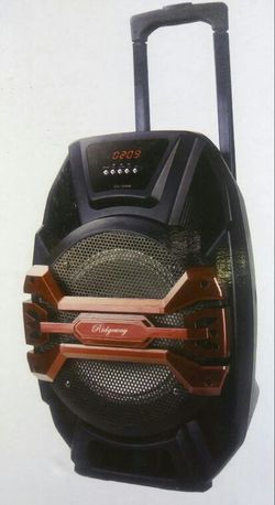 Bluetooth speaker SD card,slot USB port,FM radio,microphone included for karaoke(bosina)