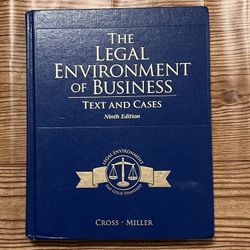 The Legal Environment Of Business 
