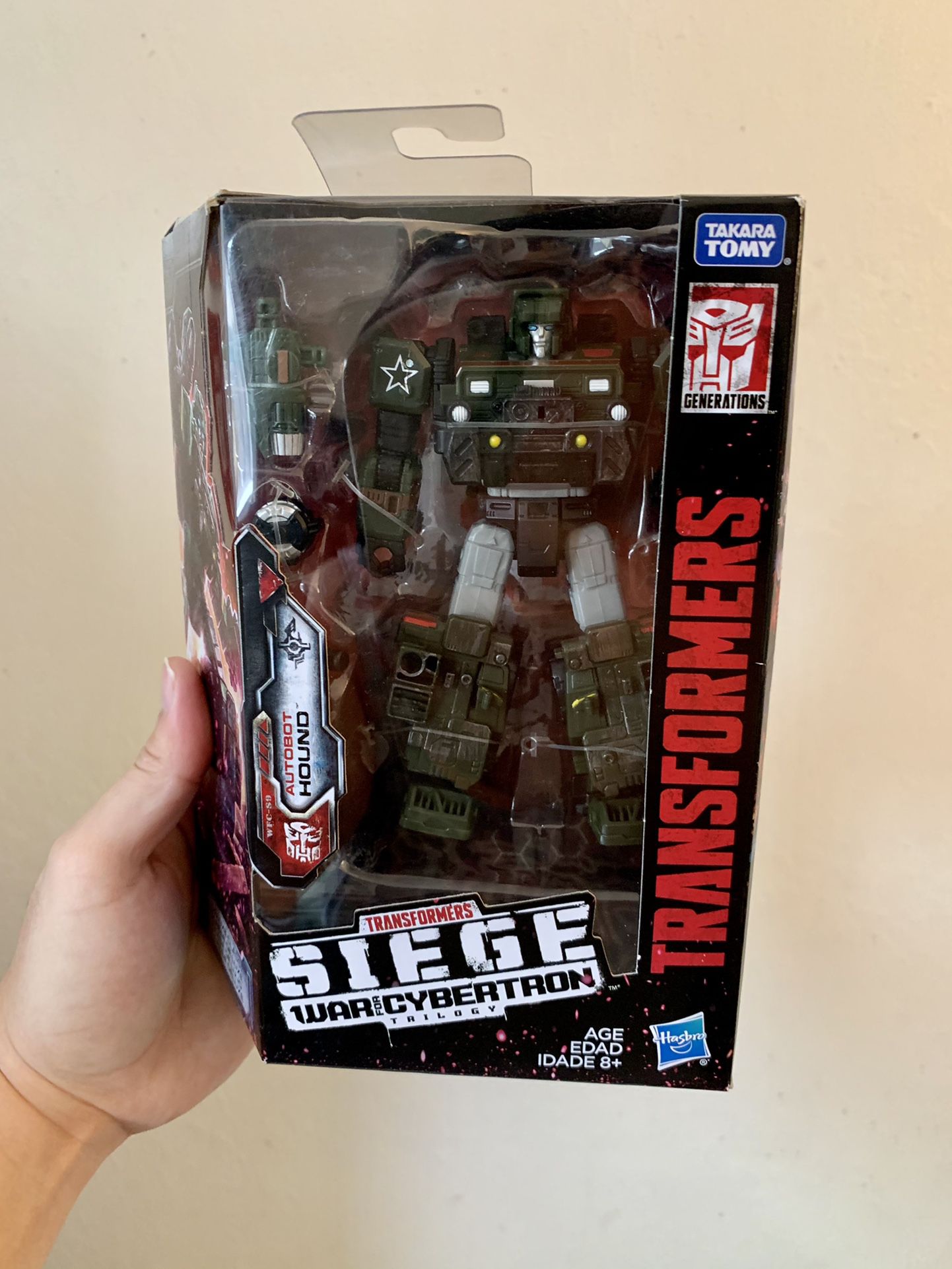 Transformers Siege War For Cybertron Hound Deluxe Class Figure