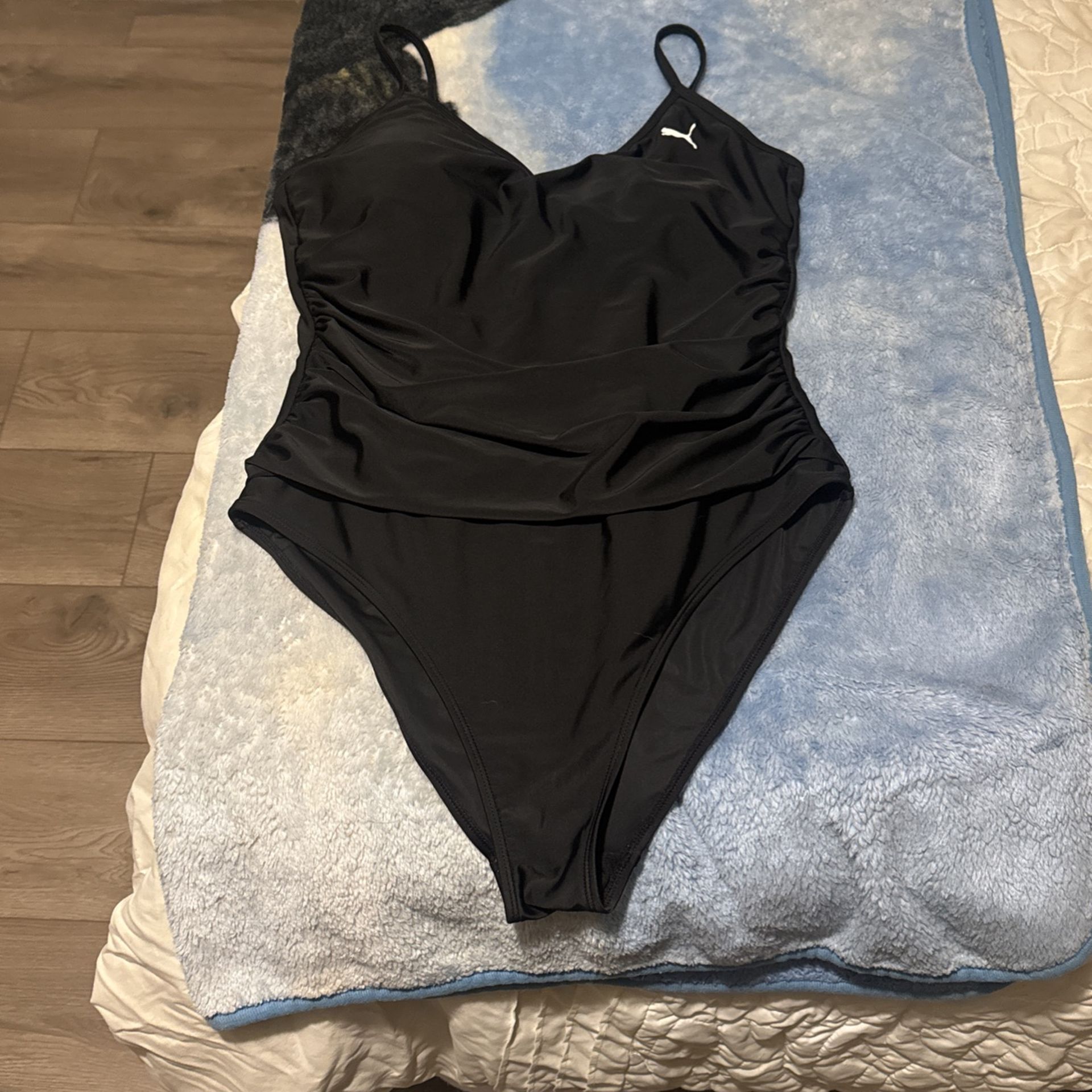 Black Puma Swim Suit