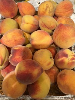 Organic Peach 1$ Each
