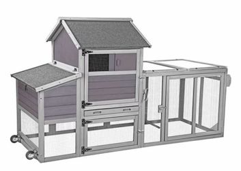 AIR27 Chicken Tractor Chicken House, 2 to 4 Chicken Capacity