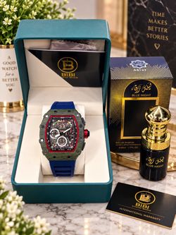 Original BIBI Automatic Watch with Complimentary Perfume Gift