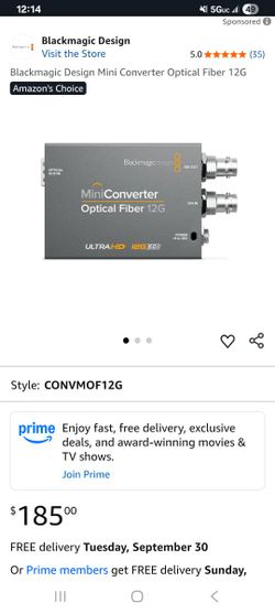 Mini Converter Optical Fiber 