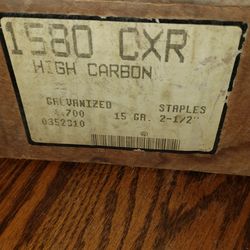 (6,700 count) 2 1/2in. Galvanized staples