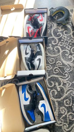 Jordan 1 low and mids size 11.5 used $150 for all 3