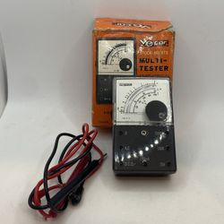 Vecor 872 multimeter by Vidaire Electronics, Untested. Takes a nonstandard/ odd size battery.