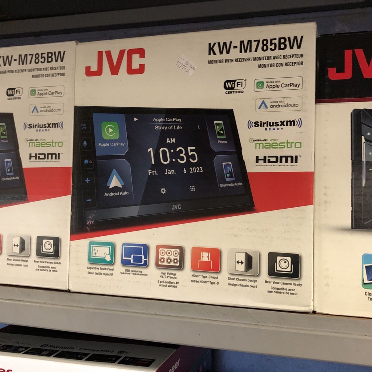 Jvc Kw-m785bw On Sale Today For 349.99