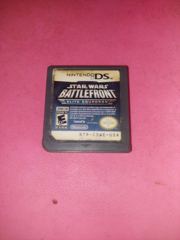Star Wars Battlefront Elite Squadron For DS
